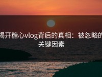 揭开糖心vlog背后的真相：被忽略的关键因素