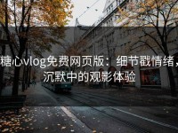 糖心vlog免费网页版：细节戳情绪，沉默中的观影体验