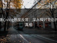 糖心vlog热度反常：深入探讨背后的真相